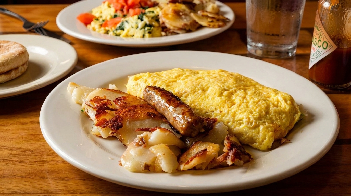 Omelets, Hash Browns, the Classics
