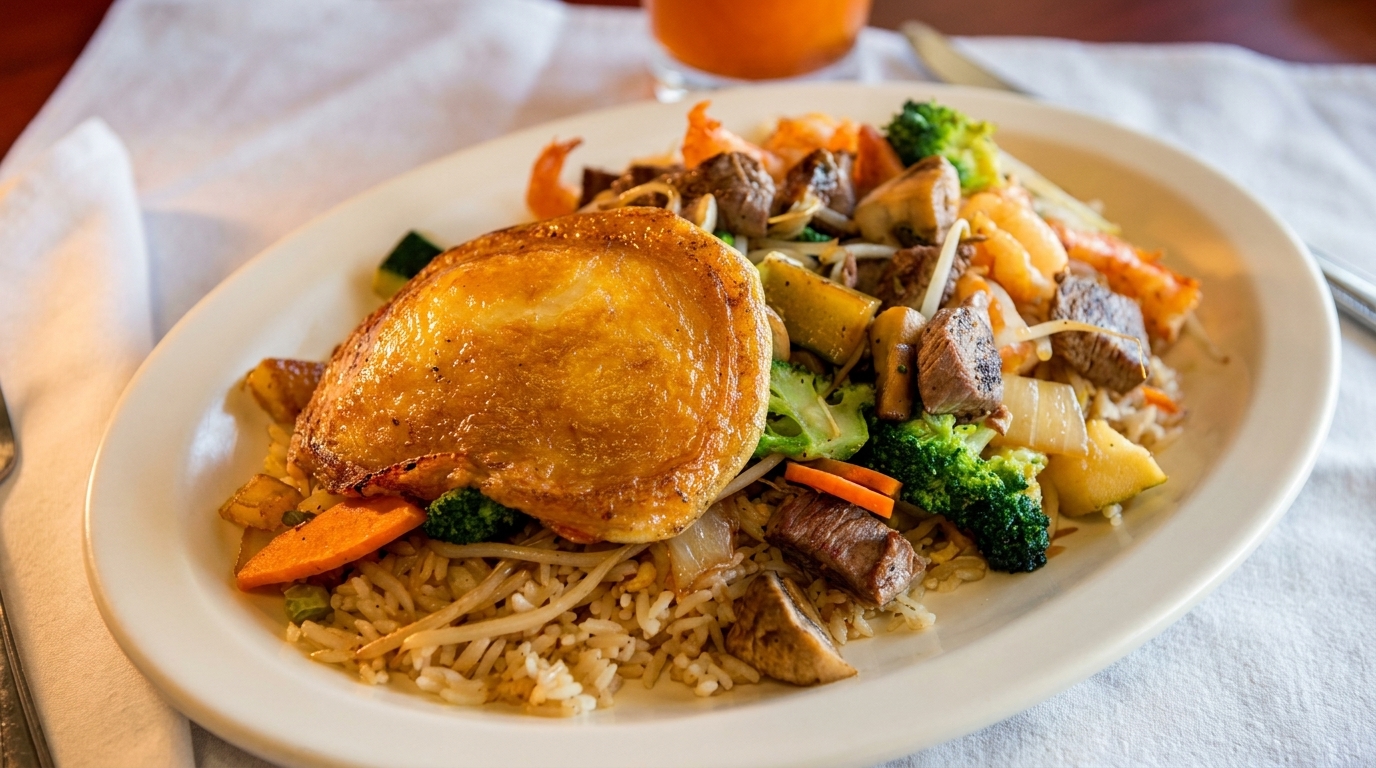 The Hibachi Grill, Up Close