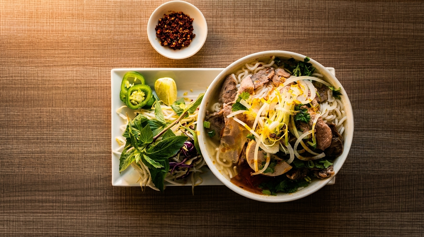 Bún Bò Huế & Phở Gà
