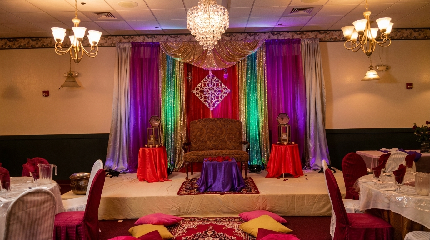 Stage, Décor, Full Service