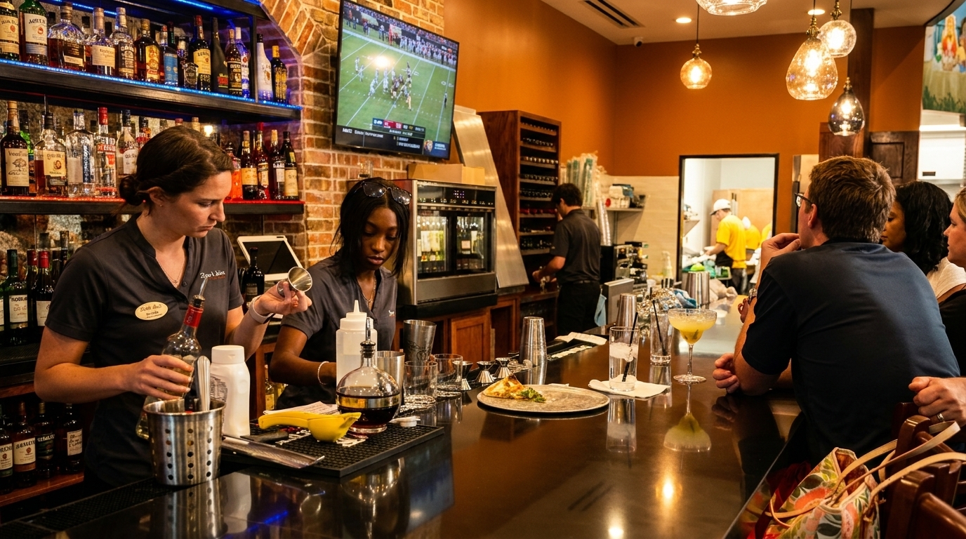 The Bar, the Patio, and Live Music