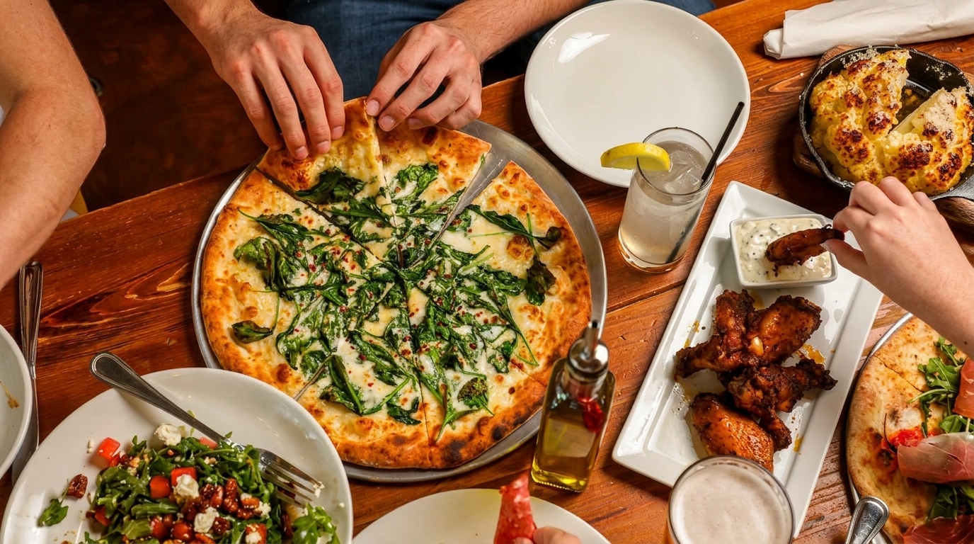 Eat Pizza. Earn Dough.