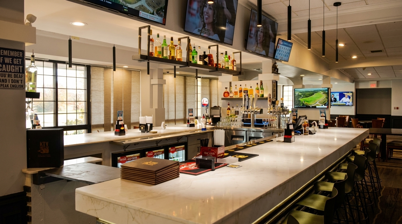 The Bar, the Game, the Table