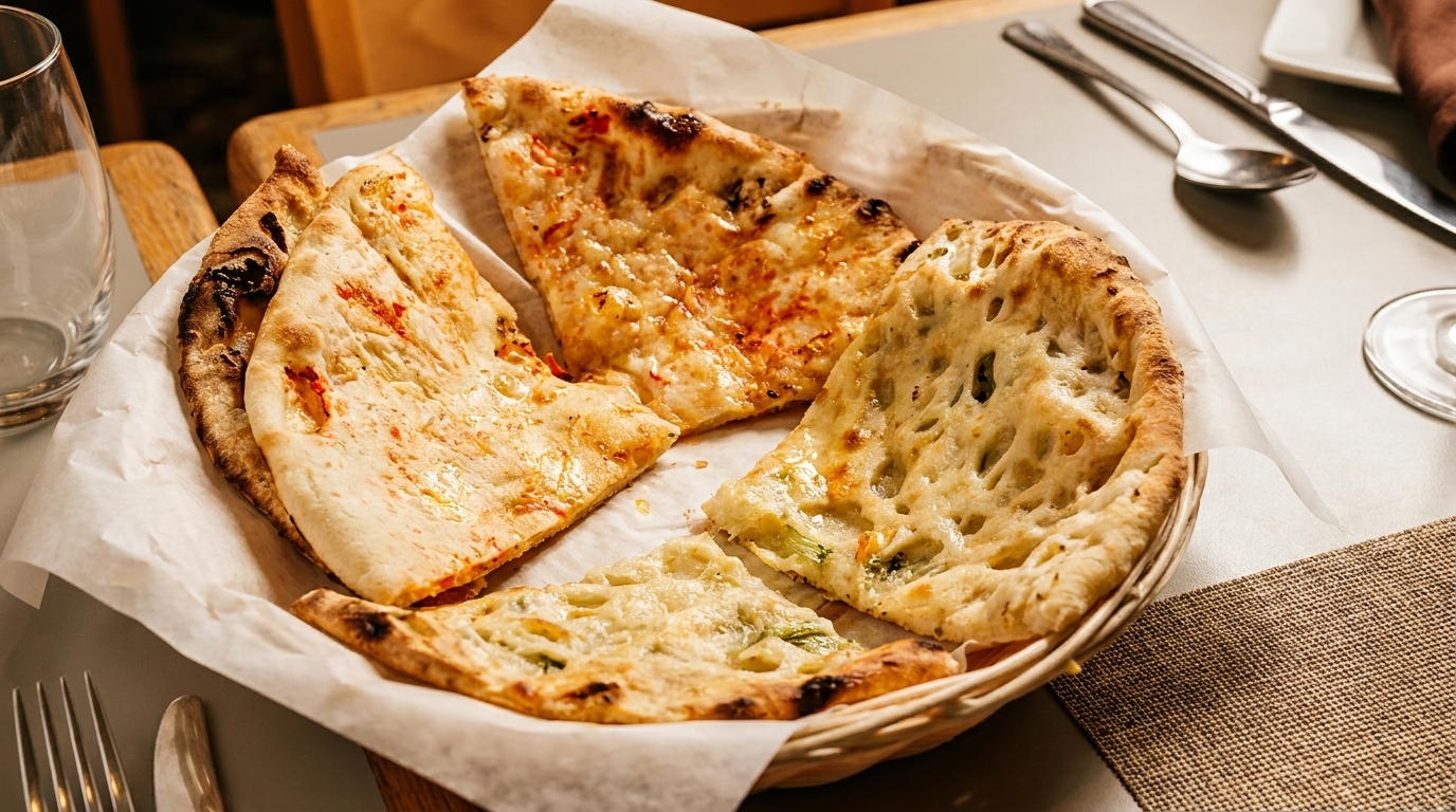 Naan, Hand-Stretched Daily