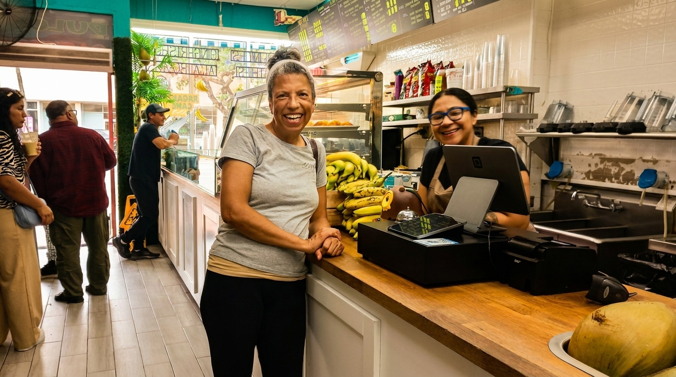 The Women Behind the Counter