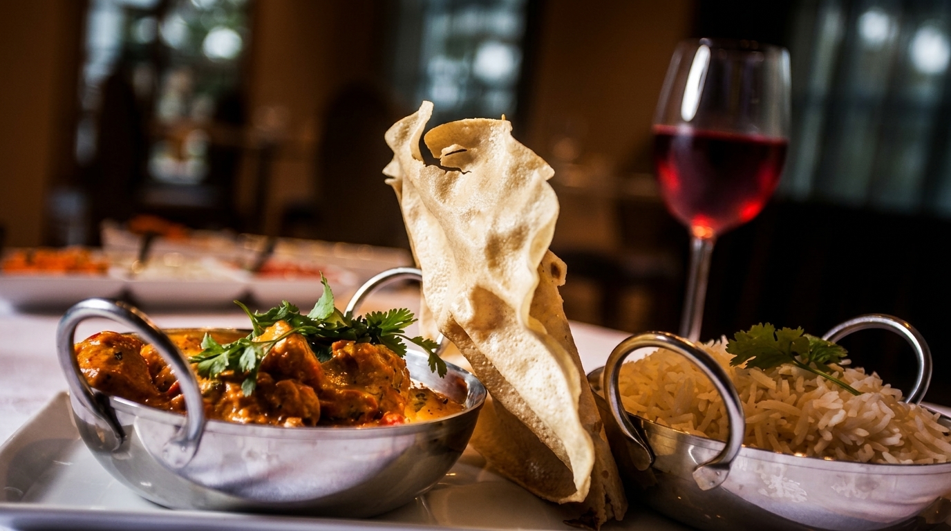 Wine and Indian Food Pair Well