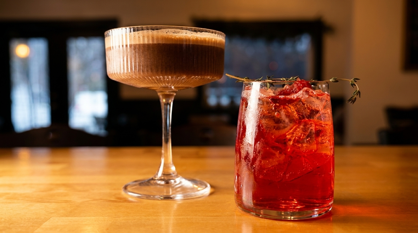 Craft Cocktails at the Bar
