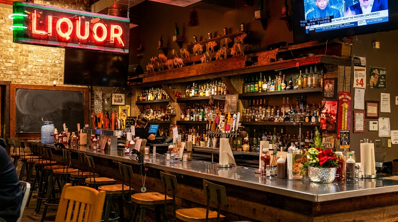 A Full Bar Built for BBQ