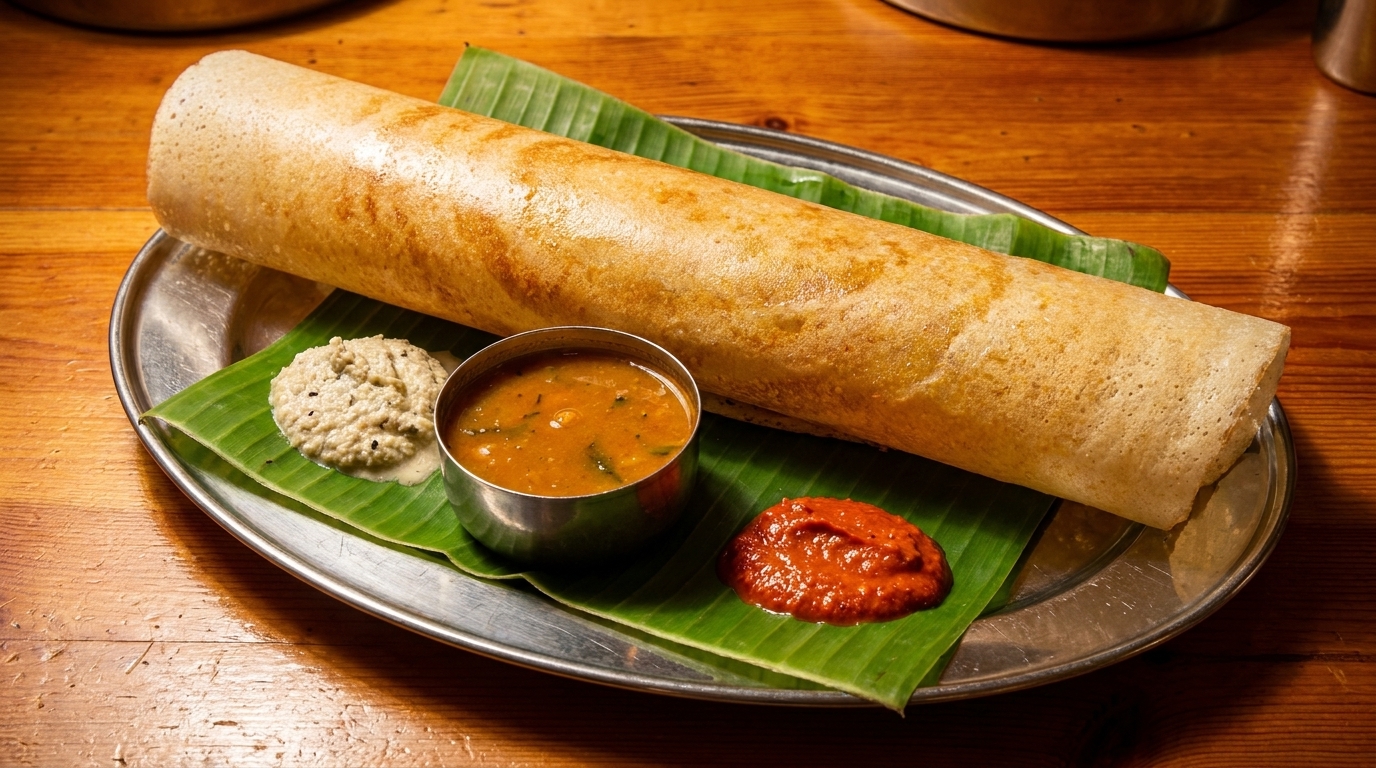 Dosas, Thalis, Chaat, and More