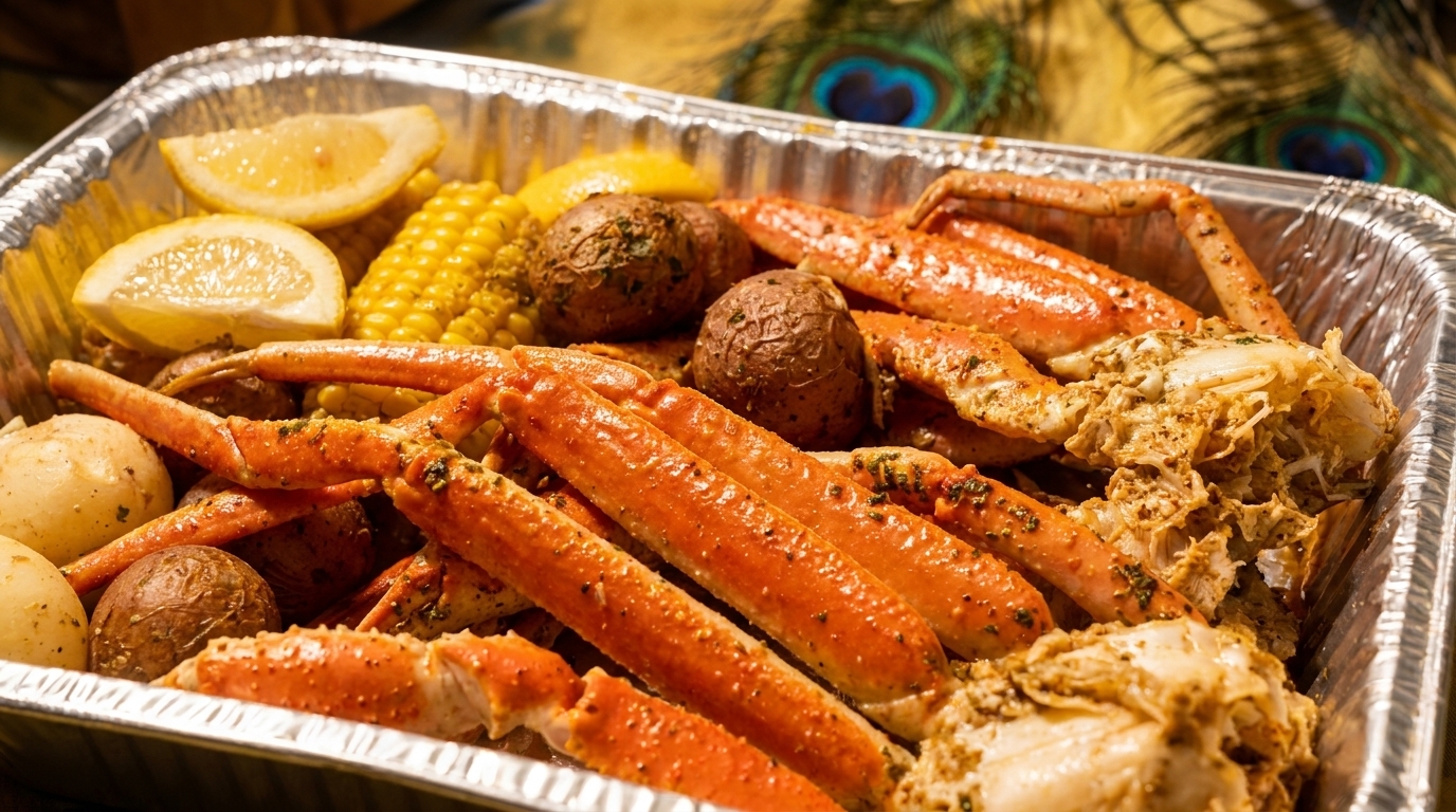 Crab Legs and Comfort Food