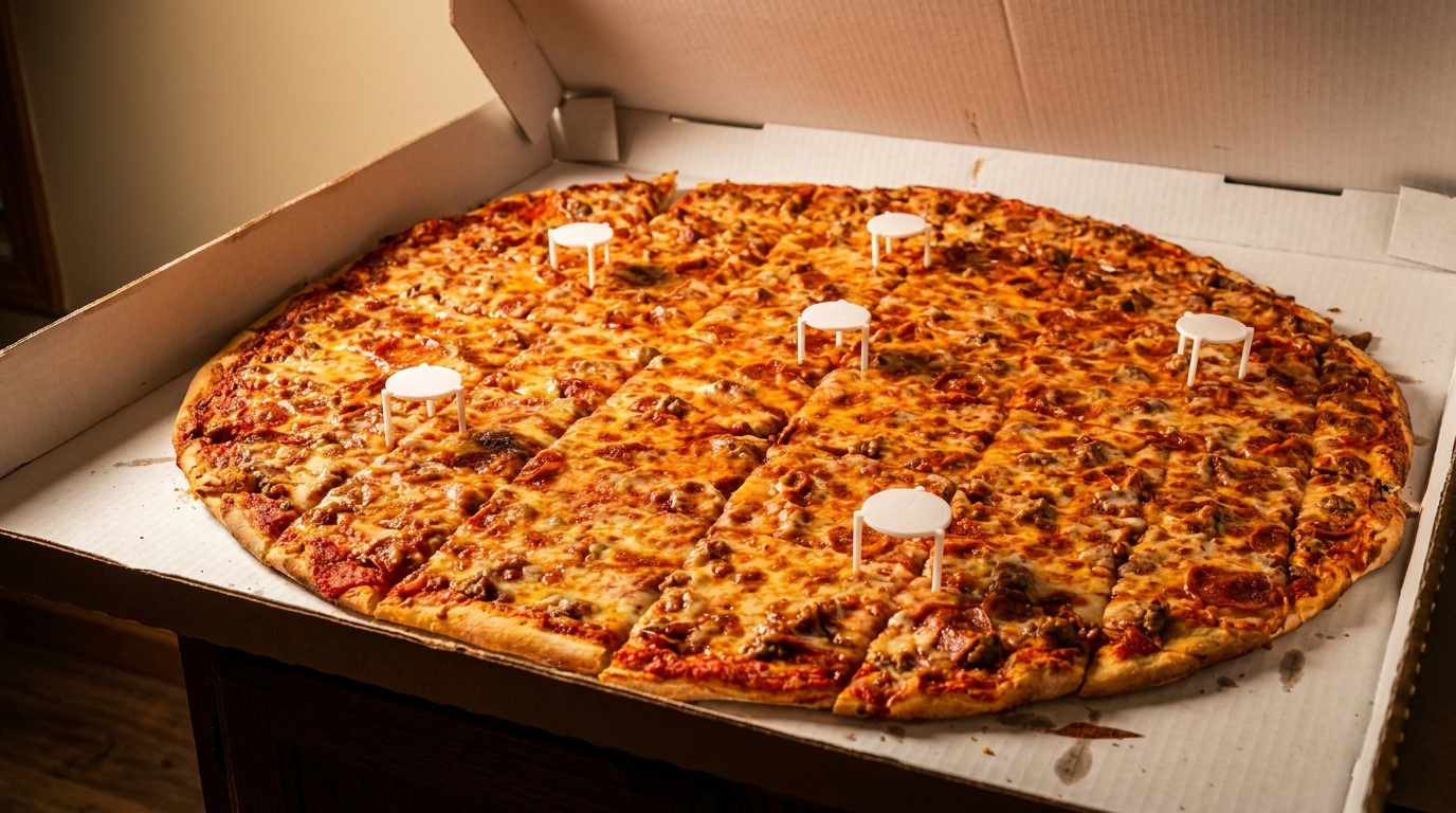 The 28-Inch Monster Pizza
