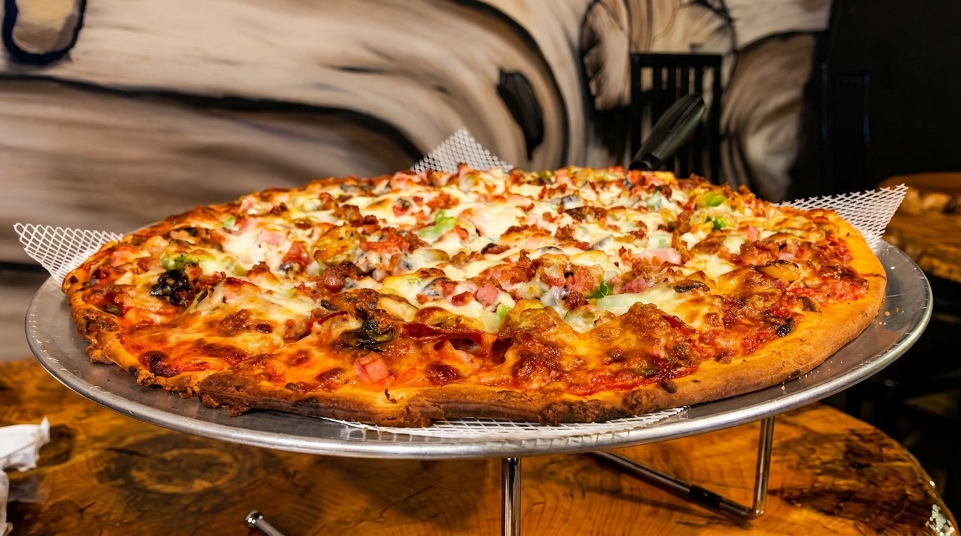The 28-Inch Monster Pizza